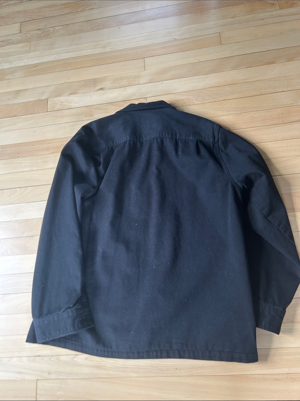 Supreme Black Zip-Front Shirt Jacket - Picture 4 of 4